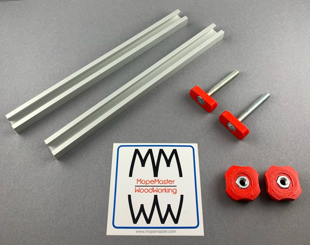 TNutSchienen Zubehör Set Mopemaster Woodworking