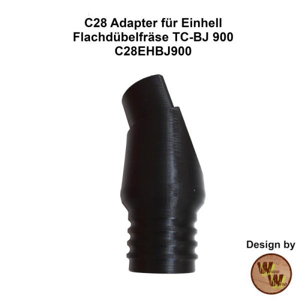 C28 Adapter C28EHBJ900 speziell passend für Einhell Flachdübelfräse TC-BJ 900