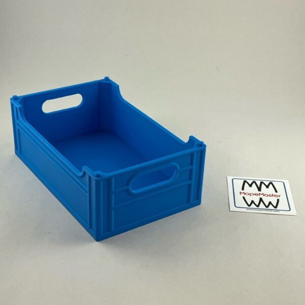 Lagerboxen stapelbar 3D gedruckt blau