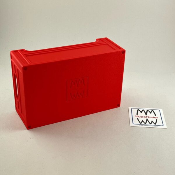 Lagerboxen stapelbar 3D gedruckt rot