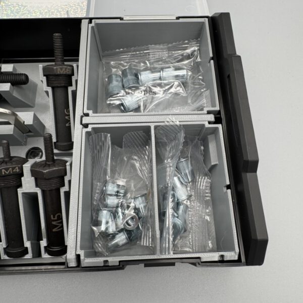 Starterset mit Nietmutternaufsatz für Bosch 12V FC FlexiClick Schrauber​ sowie Nietmuttern in verschiedenen Größen​