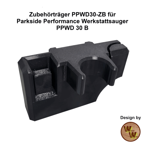 Zubehörträger PPWD30-ZB für den Parkside Performance Werkstatt-Sauger PPWD 30 B2