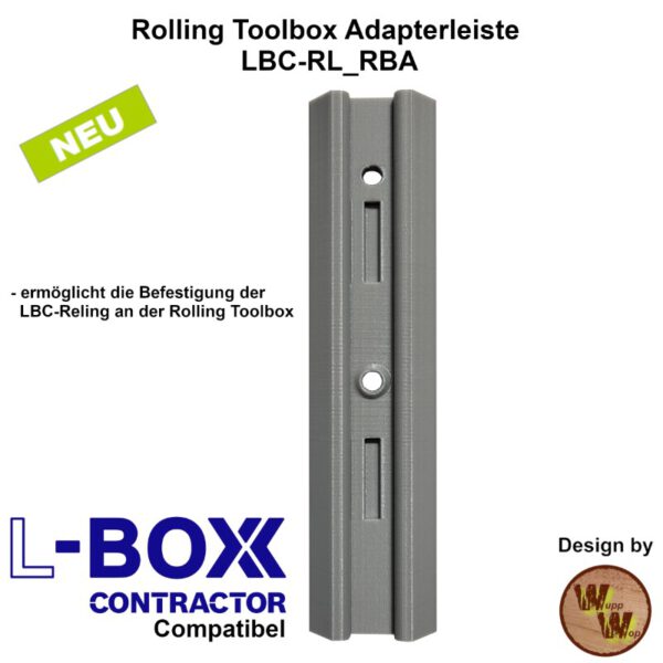 Rolling Toolbox Adapterleiste LBC-RL_RBA