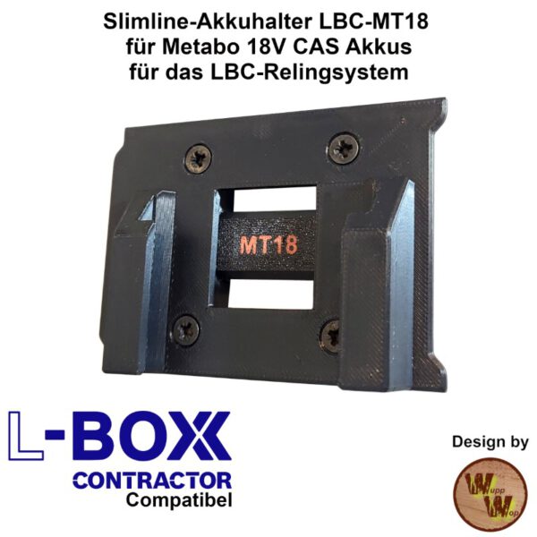 Akkuhalter Metabo CAS 18V LBC-AH-MT18