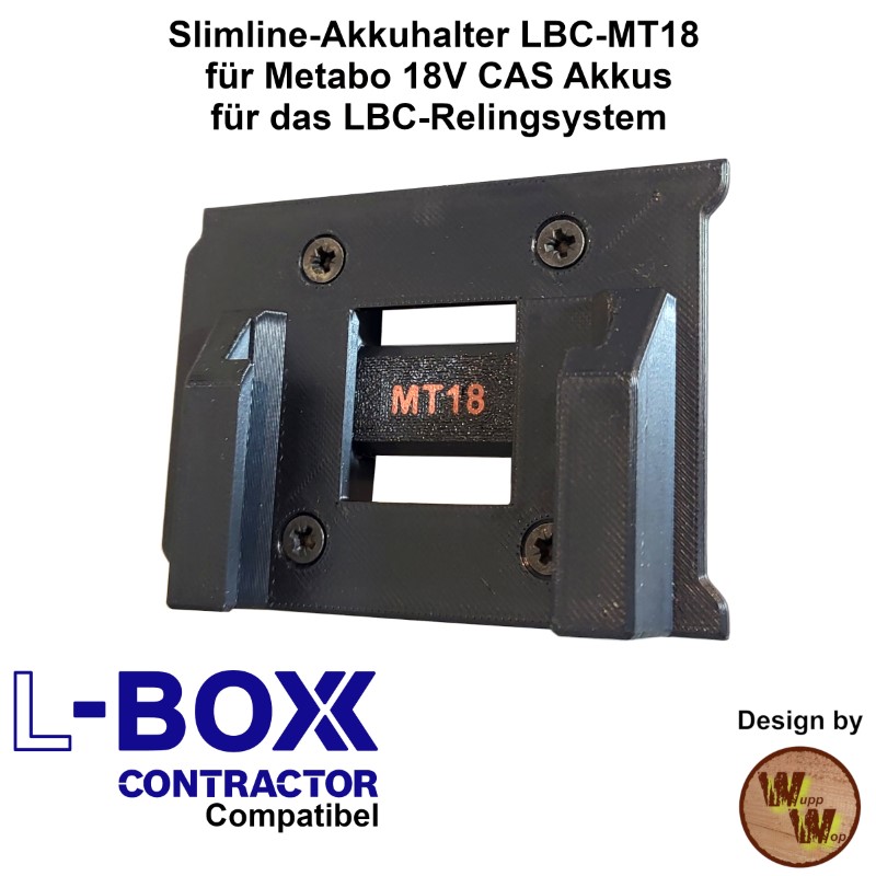Akkuhalter Metabo CAS 18V LBC-AH-MT18